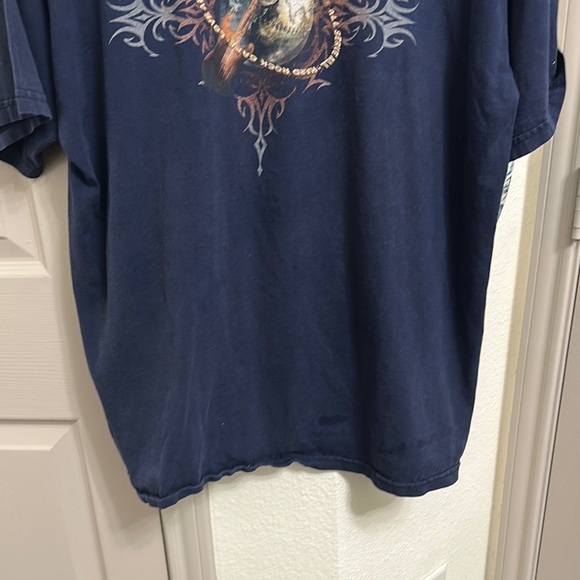 Hard Rock Cafe Navy Blue Men's Shirt Vintage - Picture 4 of 6